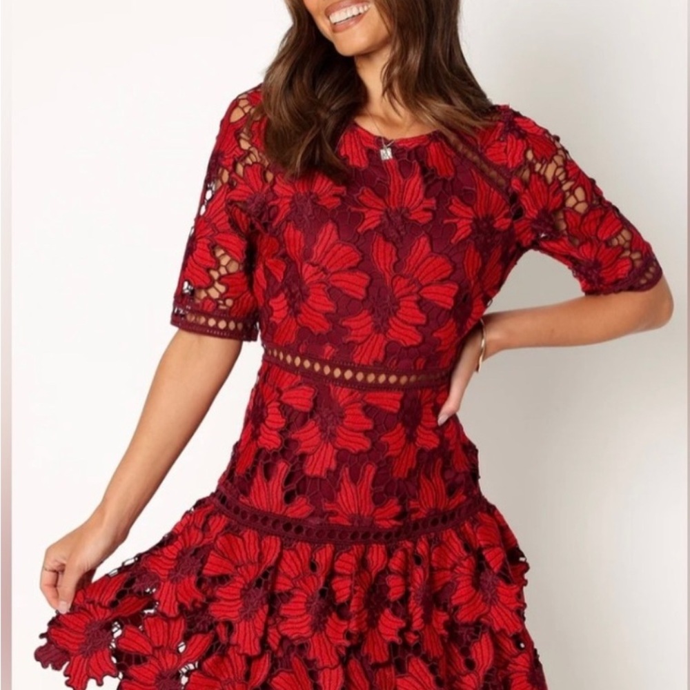 JUST ME ❤️💜 The perfect  dress. Burgundy and Red